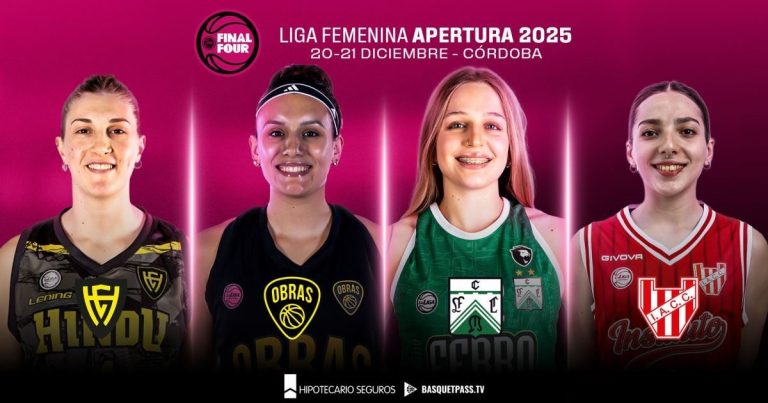 Hindú recibirá en Córdoba al Final Four del Apertura 2025 de La Liga Femenina