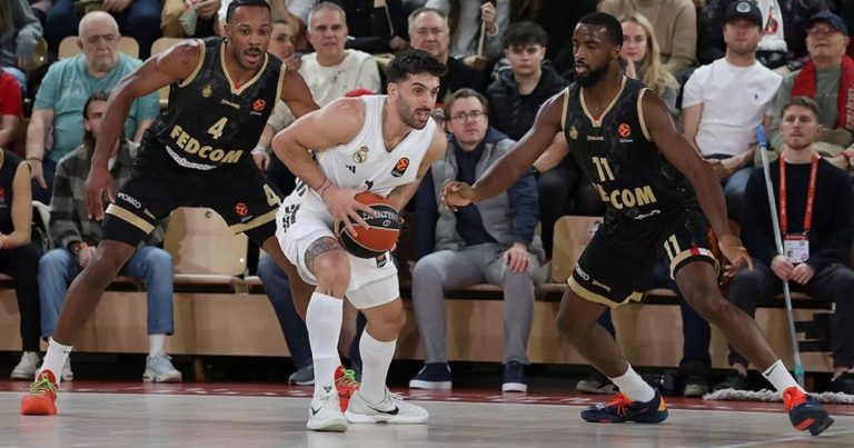 Gran partido de Campazzo en la derrota ante el Mónaco por la Euroliga