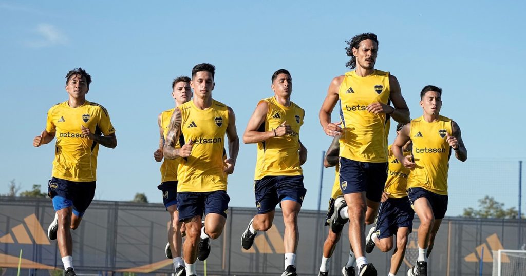Cavani y Velasco, las buenas noticias de la pretemporada de Boca