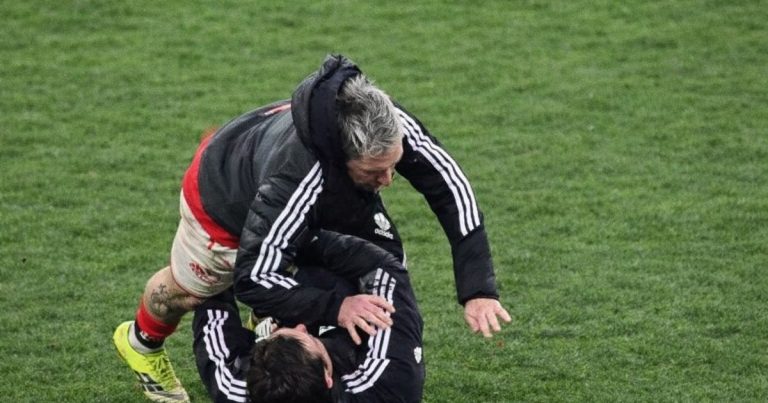 Prestianni contó que casi le rompen los ligamentos en el festejo del gol al Real Madrid