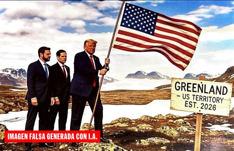 Trump publica fotografías creadas con IA para simular su conquista de Groenlandia y Canadá