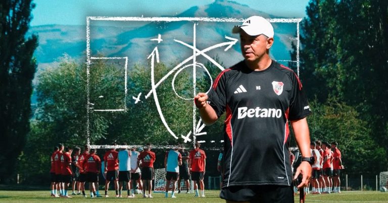 La idea de Gallardo con la formación para el segundo amistoso de River