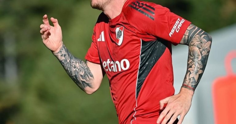Aníbal Moreno: del debut en River al 5 que eligió Gallardo