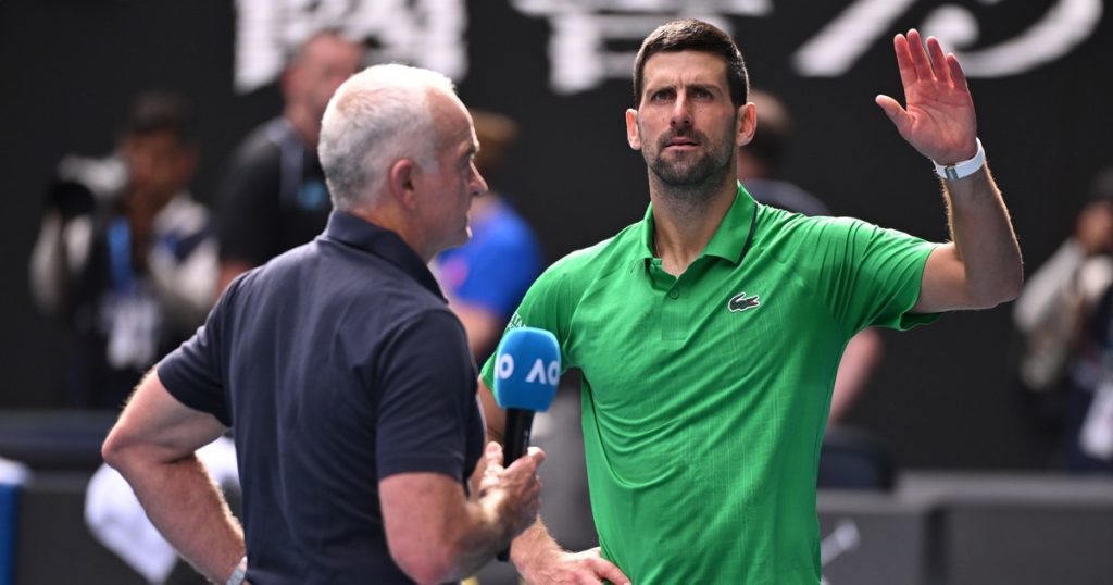 Novak Djokovic aprovechó la maldición de Musetti y pasa página en el Abierto de Australia: "Contra Sinner no saldré con una bandera blanca"