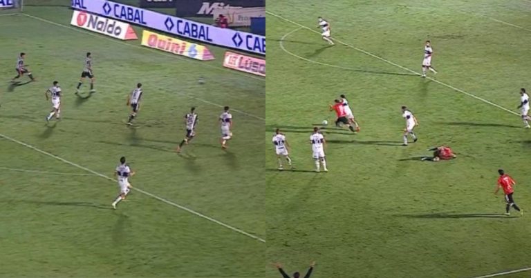 Insólito: Gimnasia de Mendoza cambió de camiseta en pleno partido