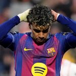 Video: el penal que falló Lamine Yamal ante Gazzaniga