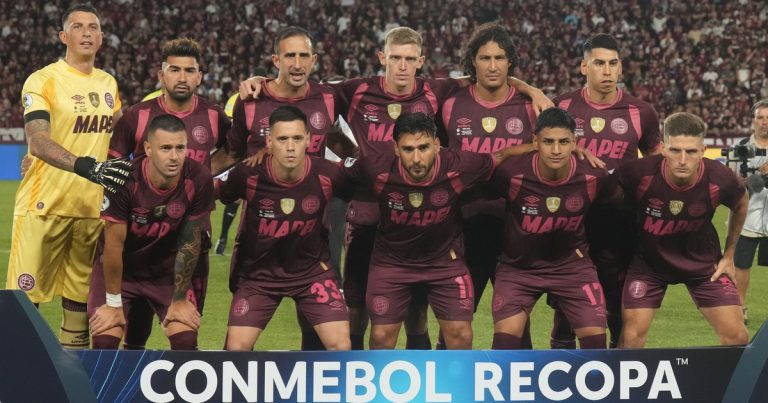 El uno por uno de Lanús en la tremenda victoria ante Flamengo por la ida de la Recopa