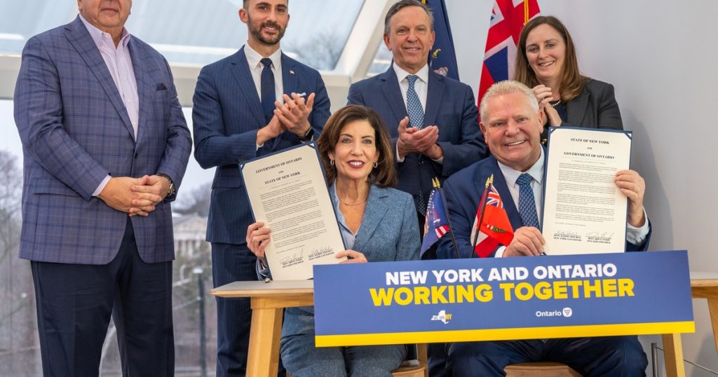 Buenas noticias para Nueva York y Ontario: Kathy Hochul selló un acuerdo histórico sobre tecnología nuclear avanzada