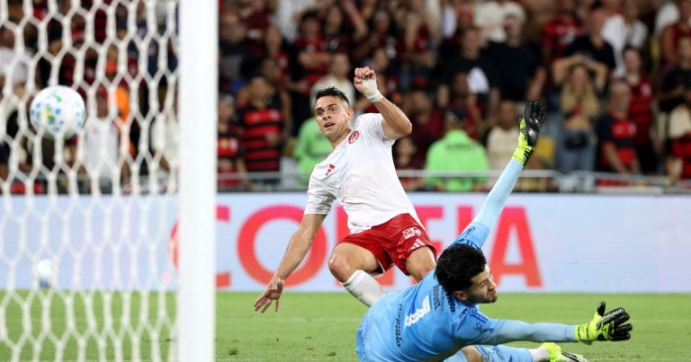 Tras el ruido con River, el gol de Borré al Flamengo en el Maracaná