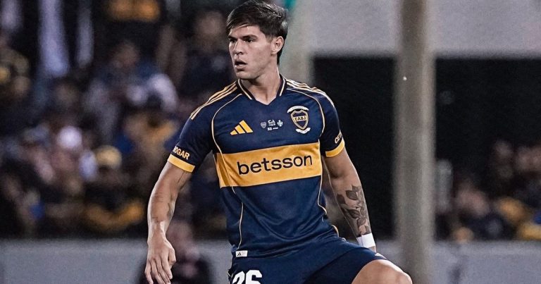Pellegrino: vuelta en Boca tras seis meses, gran partido y asistencia