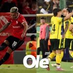 Encuesta Olé: ¿qué gol te parece mejor? ¿El de Abaldo a Lanús o el de Gutiérrez a Vélez?