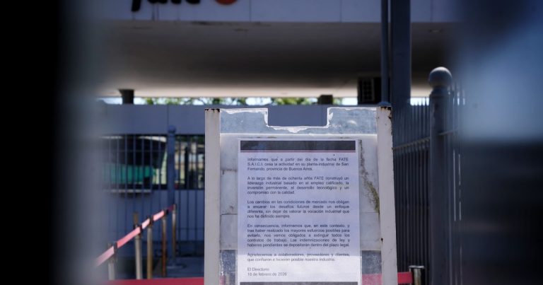 El lado B del cierre de Fate: el "efecto cascada" y los 2.500 puestos de trabajo que ahora pueden correr peligro