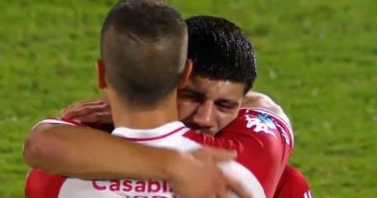 La emoción de un juvenil de Huracán y su familia tras debutar en Primera