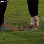 Video: Estudiantes pisoteó el punto penal antes de la definición de Defensa y Justicia