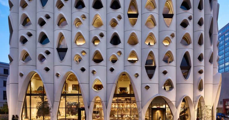 Populus: el hotel de Studio Gang que fusiona arquitectura y naturaleza en Denver