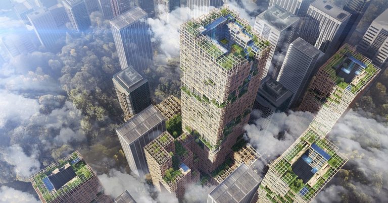 Tokio construirá una torre de madera de 350 metros: costará US$4.500 millones y estará lista en 2041