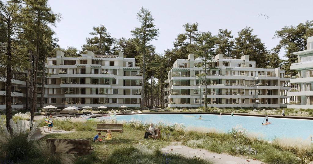 Pinamar suma un proyecto residencial que combina mar, bosque y una laguna de aguas cristalina
