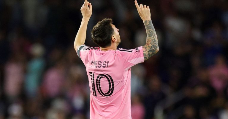 Videos: los golazos de Messi en el clásico con Inter Miami