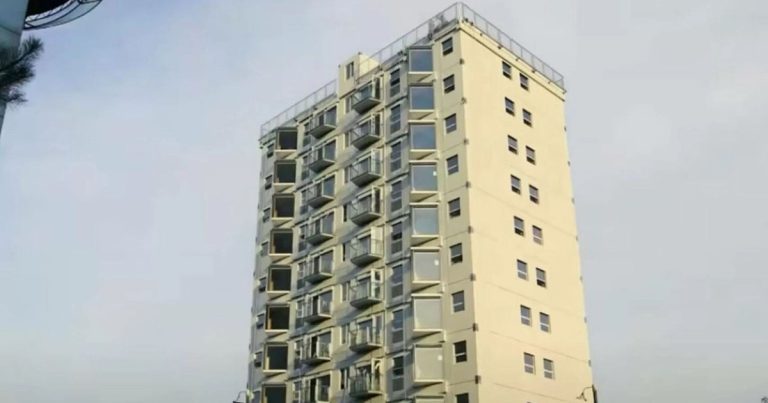 Un edificio de 10 plantas en 28 horas: el método chino que podría cambiar la construcción en todo el mundo