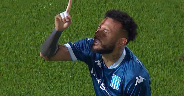 Video: el doblete de Duván Vergara para Racing ante Atlético Tucumán